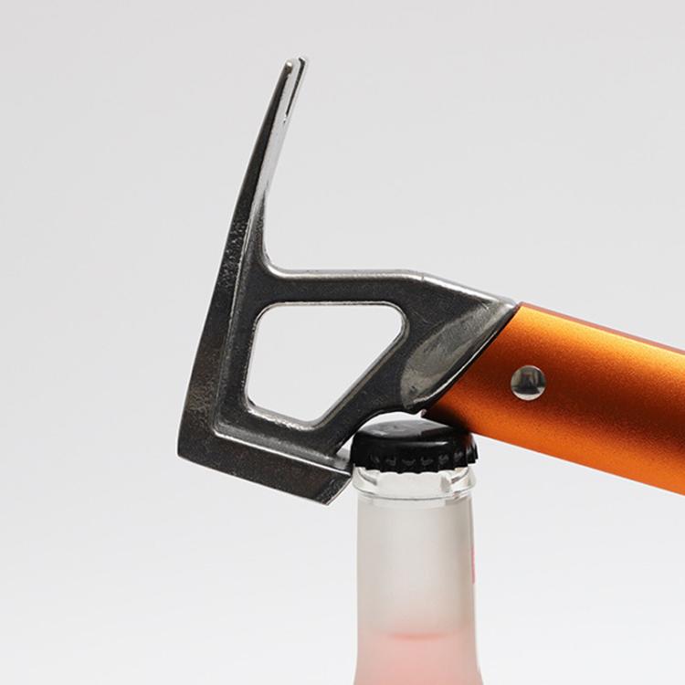 Lightweight Camping Hammer Tent Stake Mallet with Aluminum Alloy Handle & Stainless Steel Head