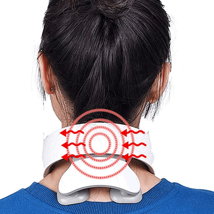Pulse Multifunctional Hot Compress Physiotherapy Shoulder and Neck Cervical Massager Neck Protector, Two Ends, Four Ends