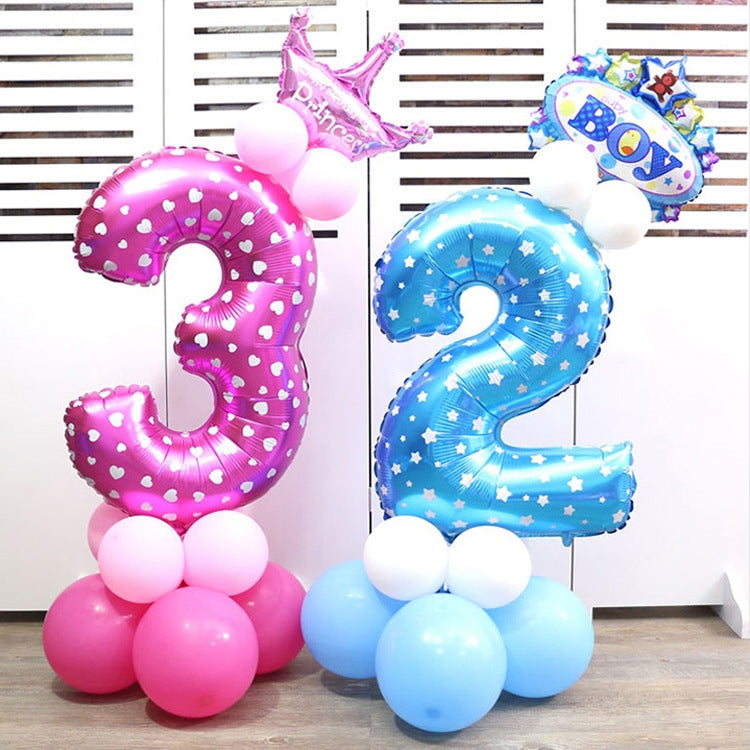 5pcs 16inch Number Foil Balloons Happy Birthday Party Wedding Balloons, Pink, 6, Pink, 3, Pink, 7, Gold, 5, Gold, 4, Gold, 8, Pink, 5, Gold, 1, Gold, 2, Pink, 4, Pink, 8, Pink, 1, Pink, 2, Gold, 9, Gold, 6, Pink, 0, Gold, 3, Pink, 9, Gold, 7