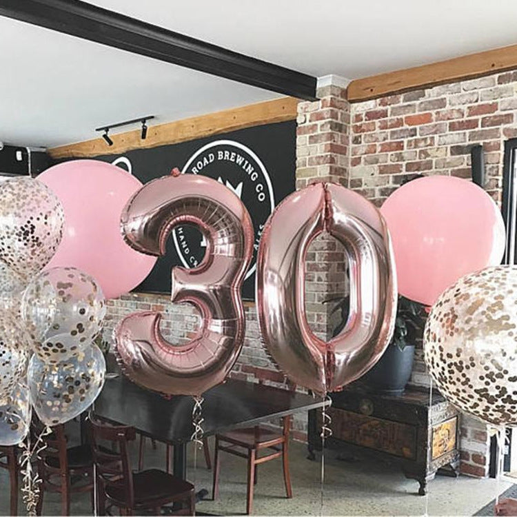 5pcs 16inch Number Foil Balloons Happy Birthday Party Wedding Balloons, Pink, 6, Pink, 3, Pink, 7, Gold, 5, Gold, 4, Gold, 8, Pink, 5, Gold, 1, Gold, 2, Pink, 4, Pink, 8, Pink, 1, Pink, 2, Gold, 9, Gold, 6, Pink, 0, Gold, 3, Pink, 9, Gold, 7
