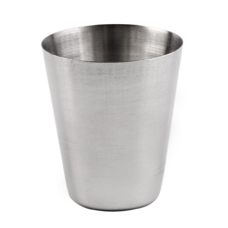 4 in 1 Outdoor Mini Stainless Steel Cup Hiking Camping Travel Portable Drinking Water Cup Set Leather Cup