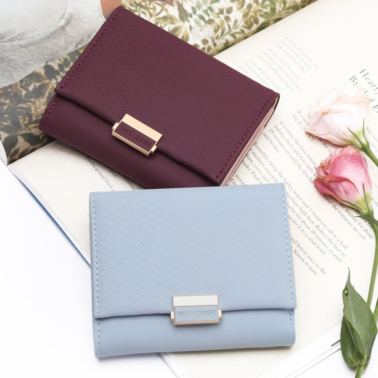 Luxury Wallet Female Leather Women Leather Purse Plaid Wallet Ladies Hot Change Card Holder Coin Small Purses for Girls
