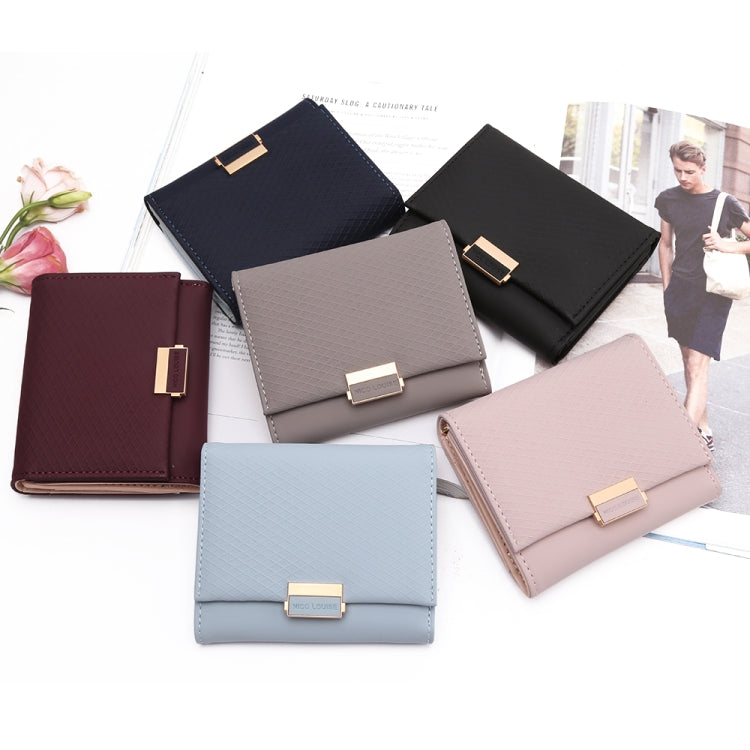 Luxury Wallet Female Leather Women Leather Purse Plaid Wallet Ladies Hot Change Card Holder Coin Small Purses for Girls