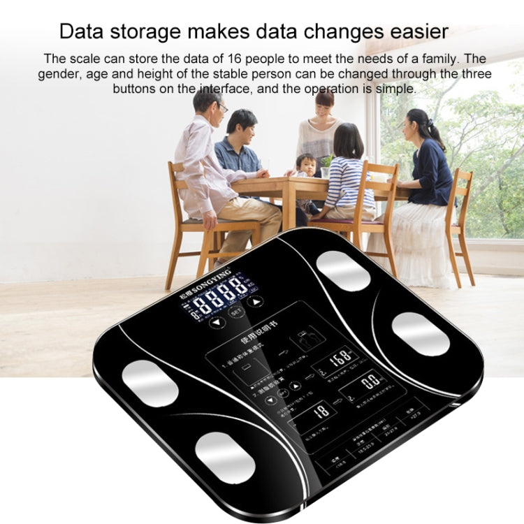 LCD Display Body Electronic Smart Weighing Scales Bathroom Scale Digital Human Weight Scales