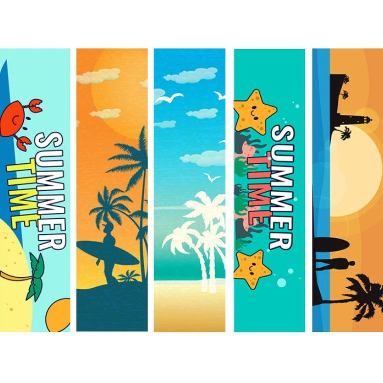 Pedal Stickers Waterproof Anti-slip Film Foot Pad Stickers for Xiaomi Scooter M365 / Pro, Random Pattern Delivery