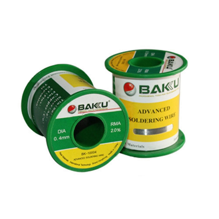 BAKU High-purity Low-temperature Solder Wire 63 Degrees Celsius No-clean Tin Wire, BK-10002 0.2mm, BK-10004 0.4mm, BK-10005 0.5mm, BK-10006 0.6mm