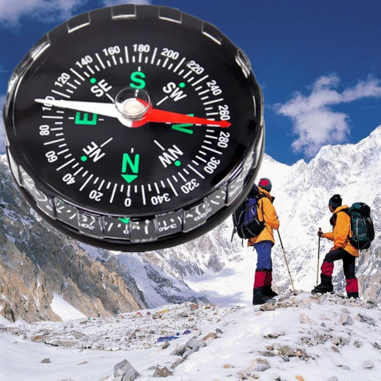 10 PCS Portable Mini Precise Compass Practical Guider for Camping Hiking North Navigation Survival Button Design Compass