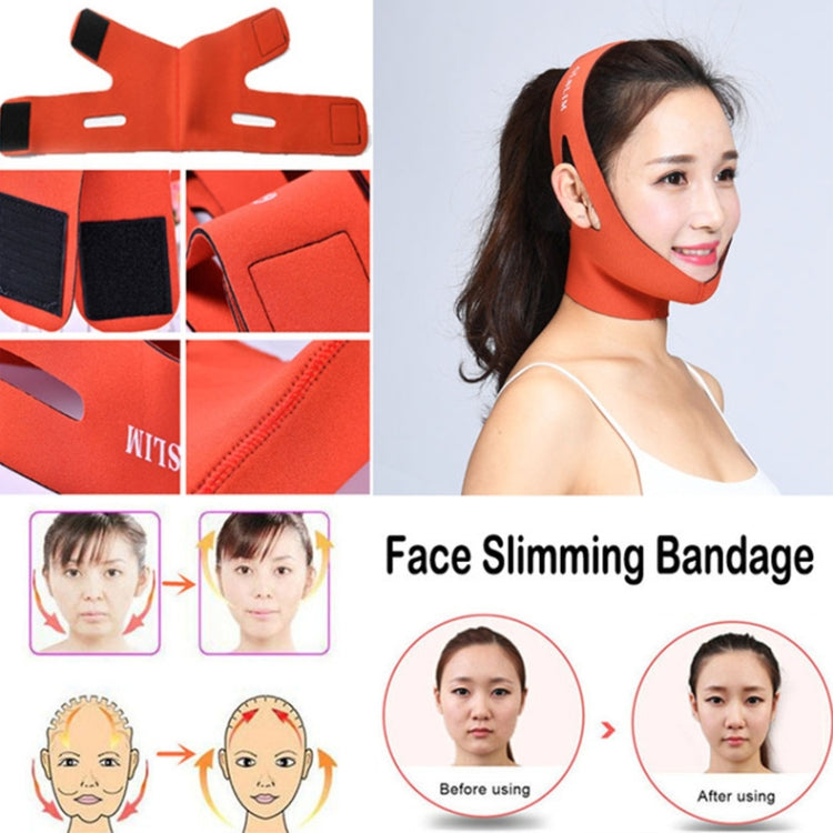 Female Facial Care Lifting Firming Bandage, Orange, Purple