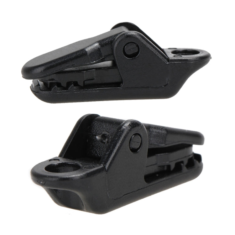 10pcs Tents Accessories Awning Wind Rope Clamp Plastic Clip Outdoor Camping Tent Alligator Cip Hook