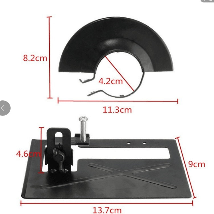 Angle Grinder Special Cutting Bracket Protective Cover Angle Grinder Cutting Machine Accessories
