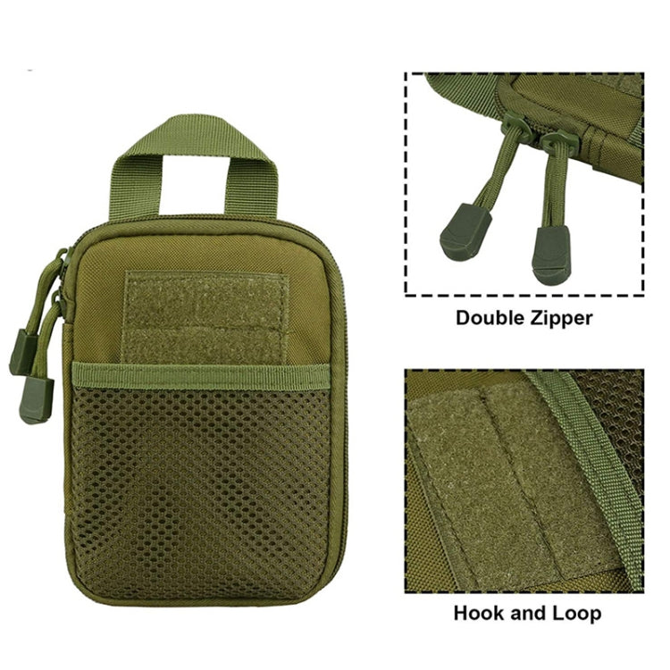 1000D Nylon Tactical Bag Outdoor Waist Fanny Pack Mobile Phone Key Mini Tools Waterproof Sport Pouch