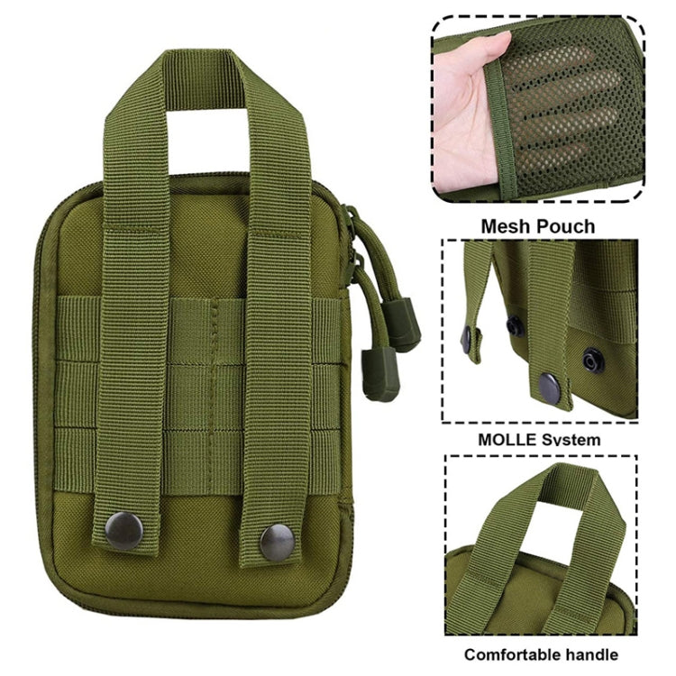 1000D Nylon Tactical Bag Outdoor Waist Fanny Pack Mobile Phone Key Mini Tools Waterproof Sport Pouch