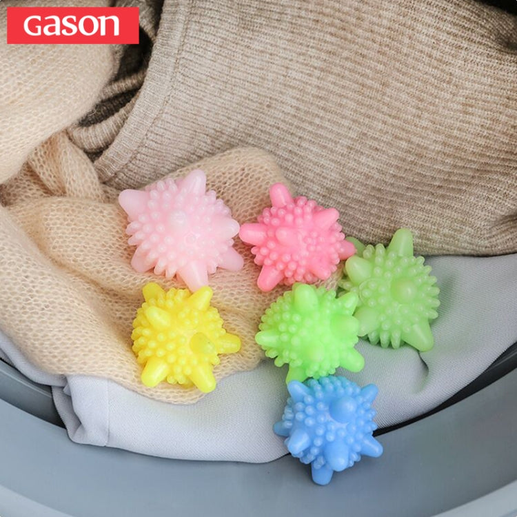 5 PCS Anti-winding Strong Decontamination Laundry Ball Home Washing Machine Starfish Solid Cleaning Ball, Cleaning Ball