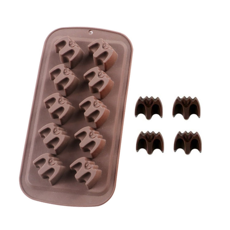 Halloween Cartoon Baking Set Chocolate Mold, Skull Shape, Pumpkin Head Shape, Bat Shape