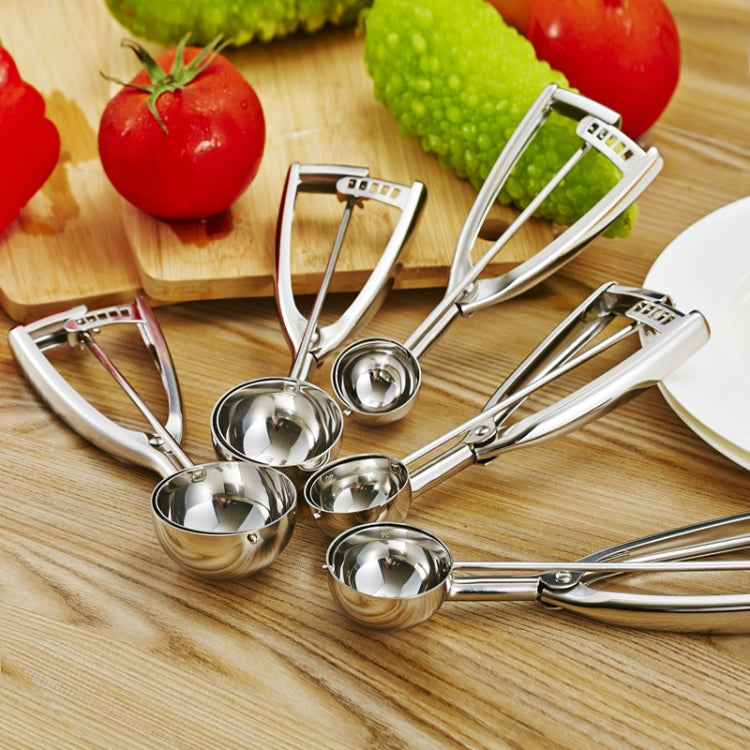 Stainless Steel Ice Cream Spoon Scooper Fruit Scoop, 39mm, 44mm, 50mm, 55mm, 59mm