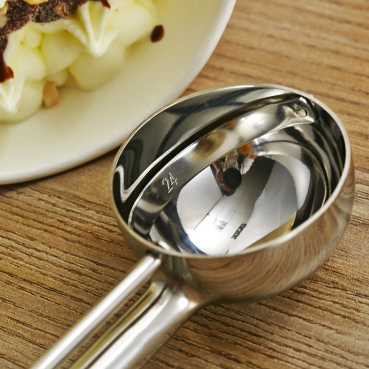 Stainless Steel Ice Cream Spoon Scooper Fruit Scoop, 39mm, 44mm, 50mm, 55mm, 59mm