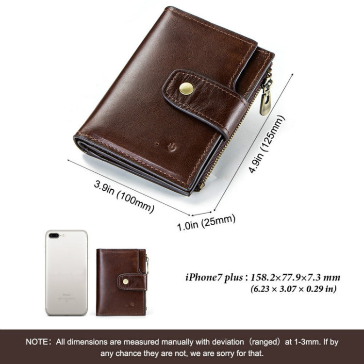 Men Leather Wallet Smart Bluetooth Antimagnetic RFID Anti-Lost Anti-Theft Multi-Function Coin Purse, Coin Purse