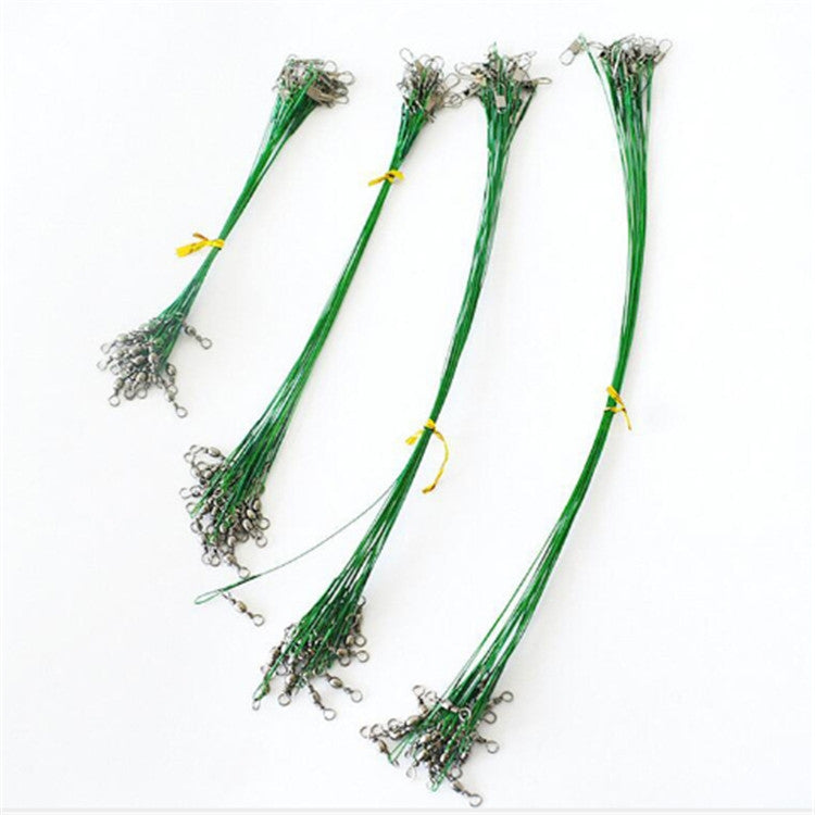 20 PCS Luya Front Wire With Pin Wire Anti-bite Wire