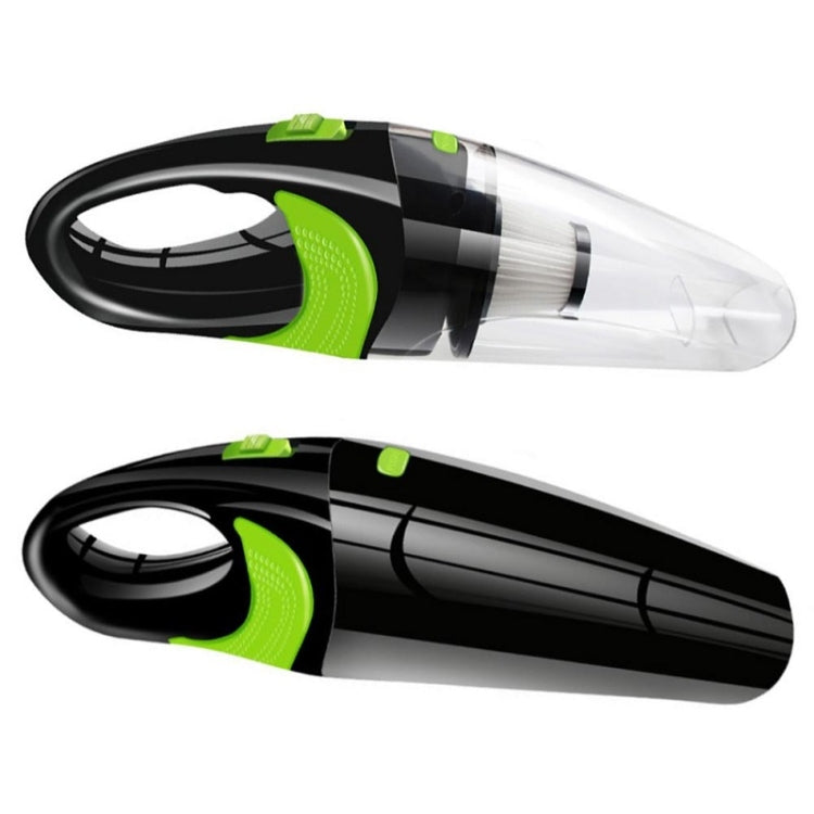Wireless Car Vacuum Cleaner Handheld Mini Vacuum Cleaner Super Suction Wet And Dry Dual Use Portable Vacuum Cleaner, Transparent+Green, Black+Green, Pink+White
