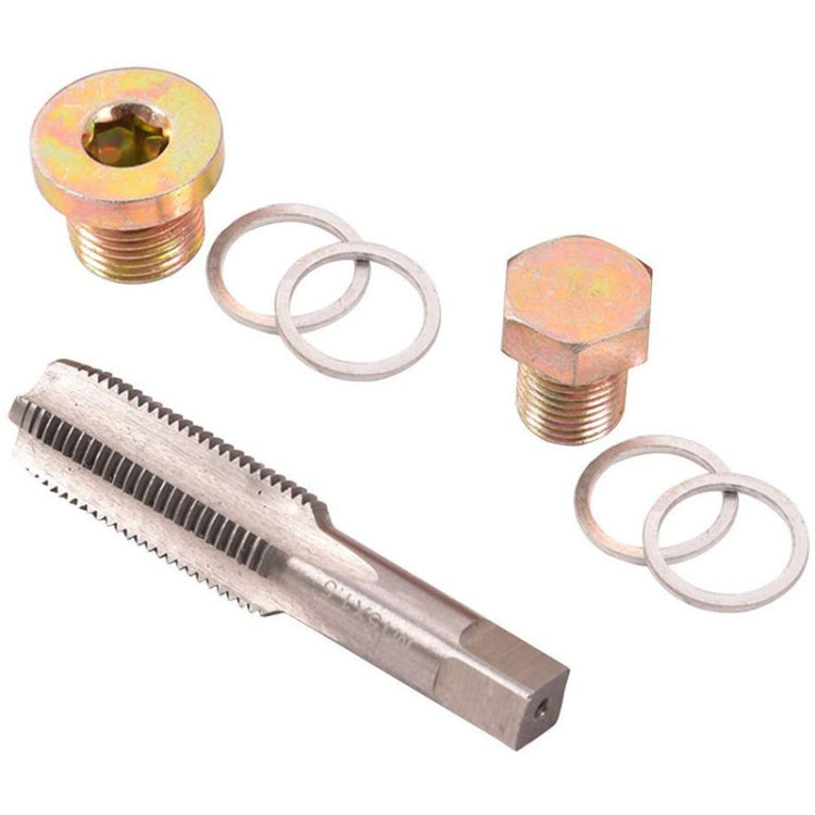 Car Oil Pan Oil Drain Screw Sliding Tooth Repair Tool Oil Bottom Screw, 64 PCS In 1, 114 PCS In 1