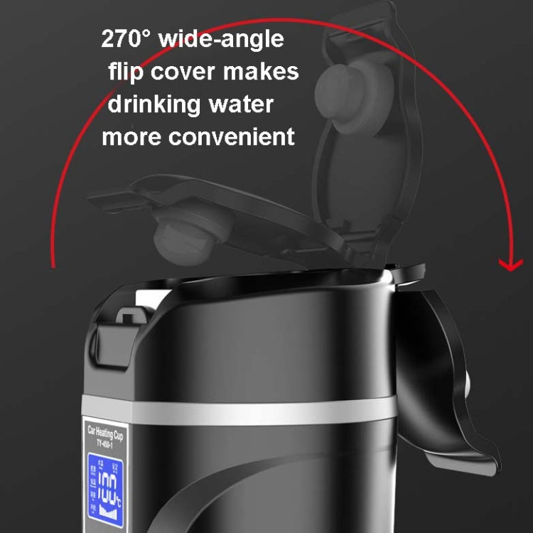 450ml Car Heating Water Bottle Thermos Mug Car Truck Universal Boiling Water Cup