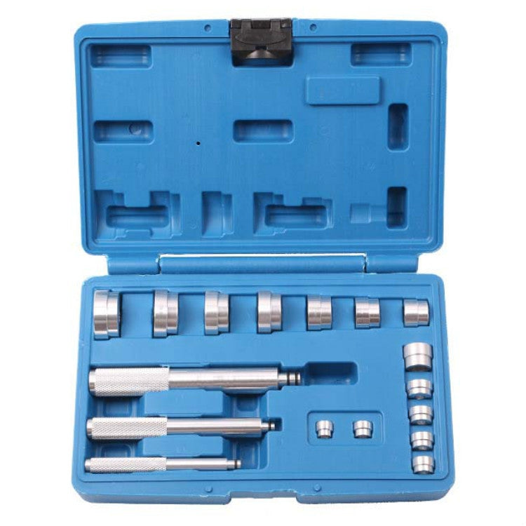 17 In 1 Small Aluminum Alloy Bearing Disassembly Tool Bearing Installation Extractor, 17 In 1(Red), 17 In 1(Blue)