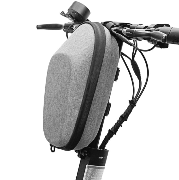 For Xiaomi No. 9 Electric Scooter PU Leather Waterproof EVA Hard Shell Bag Electric Folding Car Front Bag