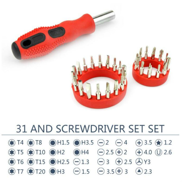 31 In 1 Pagoda Shape Multifunctional Combination Screwdriver Set, 6 Sets 31 In 1