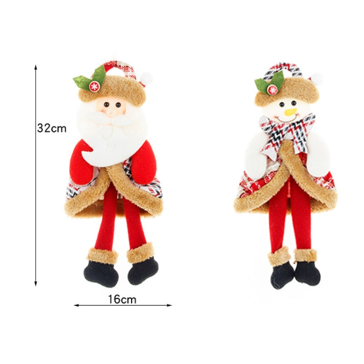 Christmas Cartoon Doll Decoration Pendant, Senior, Snowman, Fawn