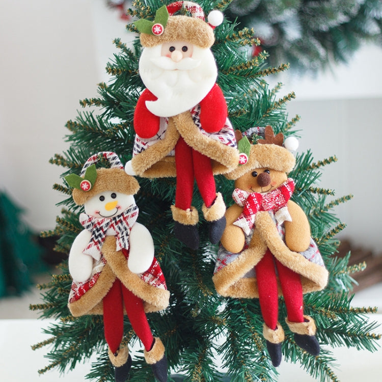 Christmas Cartoon Doll Decoration Pendant, Senior, Snowman, Fawn
