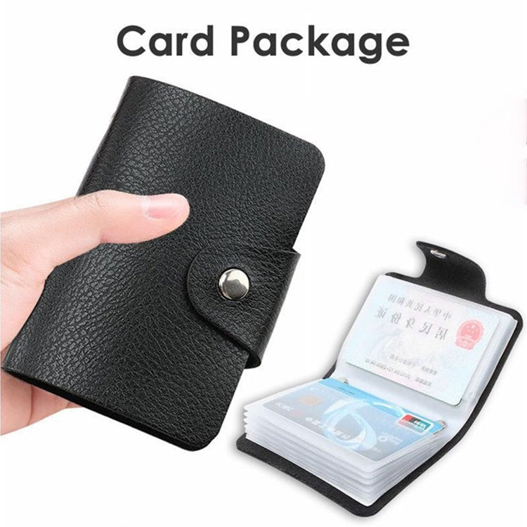 3 PCS Upgraded Version Card Bag Business Card Transparent Protective Cover Color Storage Card Holder, 12 Card Slots