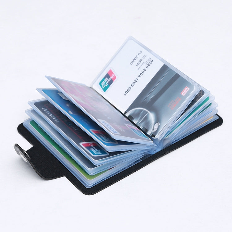 3 PCS Upgraded Version Card Bag Business Card Transparent Protective Cover Color Storage Card Holder, 12 Card Slots