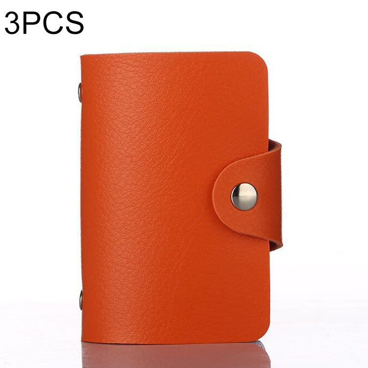 3 PCS Upgraded Version Card Bag Business Card Transparent Protective Cover Color Storage Card Holder, 12 Card Slots