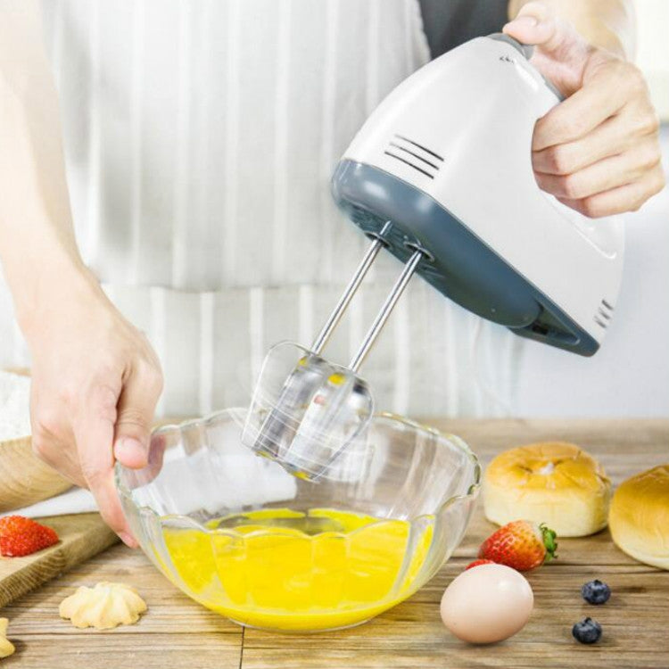 Whisk Electric Household Mini Whisk Baking Small Whipped Cream Machine, EU Plug+4 Stirring Rods, US Plug+4 Stirring Rods, UK Plug+4 Stirring Rods