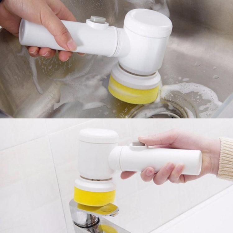 5 in 1 Multifunctional Household Electric Cleaning Brush, 5 in 1 Electric Brush