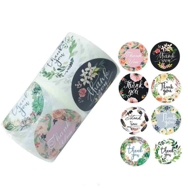 Rolled Floral Thank You Seal Envelope Decoration Wedding Decoration, 5cm/2inch
