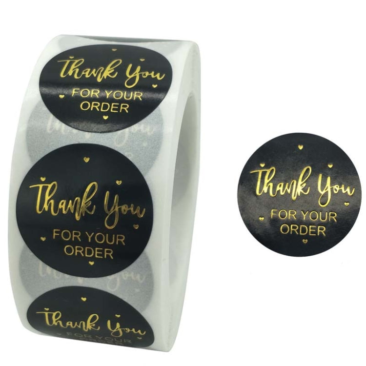 5 PCS  Hot Stamping Thank You Sticker Seal Sticker  Gift Wedding Decoration, C-09, C-04, C-10, C-11, C-21-25