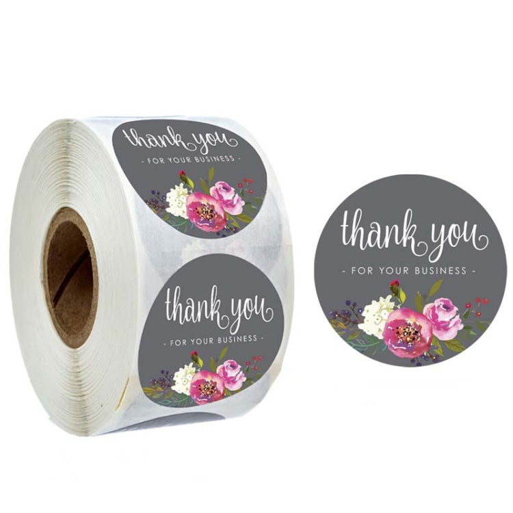 Roll Flower Decoration Thank You Seal Sticker Envelope Decoration Wedding Decoration, A-17, A-18, A-19, A-20
