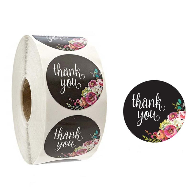 Roll Flower Decoration Thank You Seal Sticker Envelope Decoration Wedding Decoration, A-17, A-18, A-19, A-20