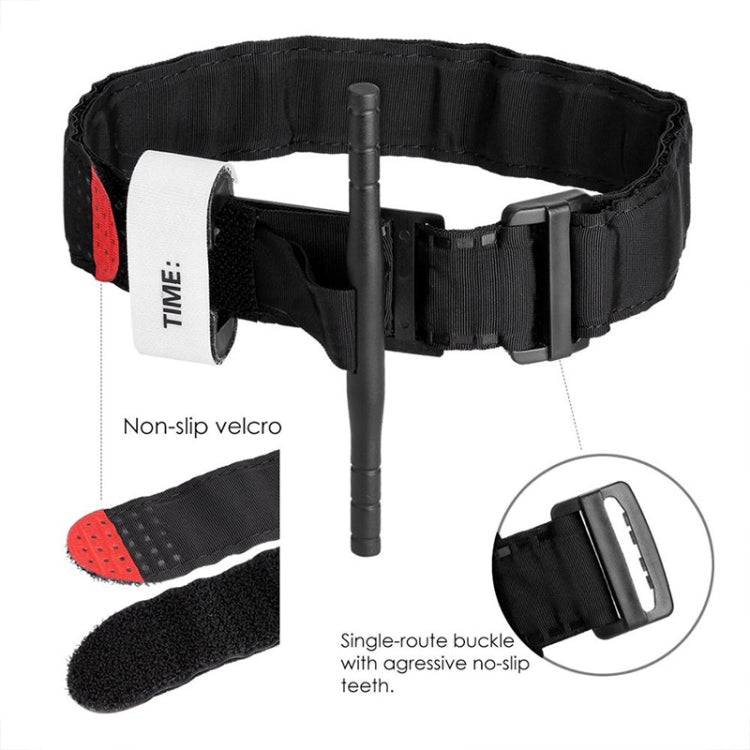Outdoor Portable One-handed Spinning Emergency Buckle Artery Tourniquet