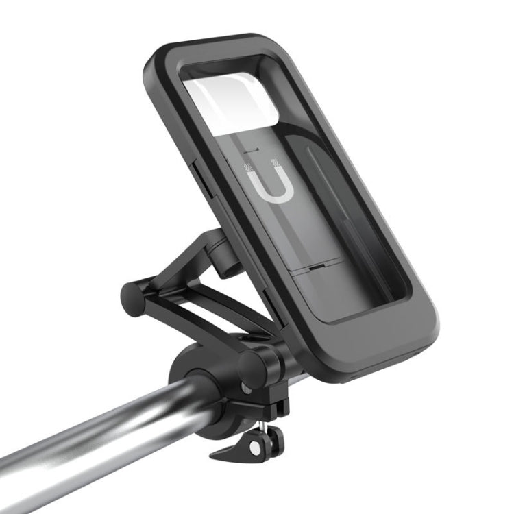 Motorcycle Rearview Mirror Mobile Phone Bracket Locomotive Mobile Phone Bracket Bicycle Handle Waterproof Bracket