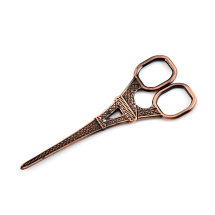 Stainless Steel Eiffel Tower Scissors Handmade Thread Tea Bag Scissors, Green Bronze, Black Titanium, Rose Gold, Golden, Red Bronze