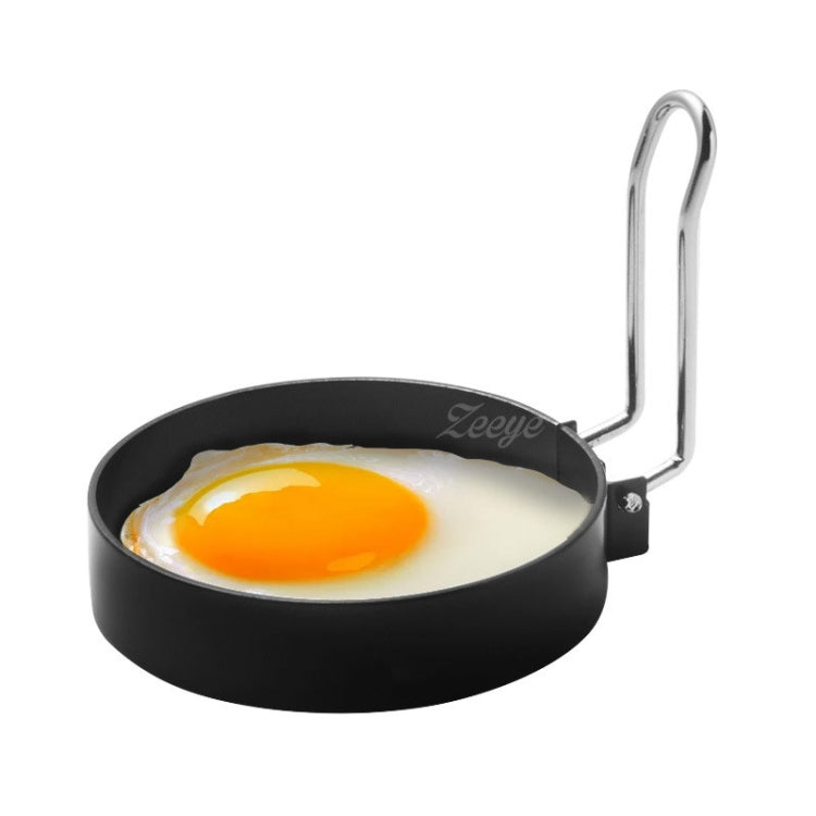 2-Pack Egg Ring Iron Spray Non-Stick Round Omelette Model Omelette Mold with Brush, 2-Pack, 4-Pack