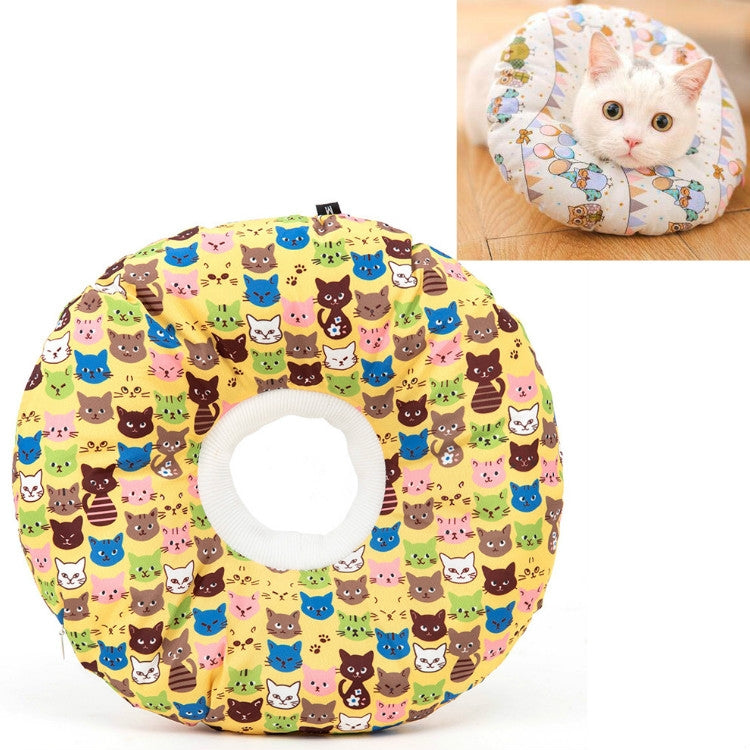 Cat Supplies Detachable Waterproof Anti-Bite Anti-Licking Collar Cat Circle Neck Headgear, XS, S, M, L, XL, XXL