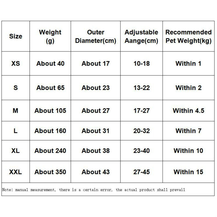 Cat Supplies Detachable Waterproof Anti-Bite Anti-Licking Collar Cat Circle Neck Headgear, XS, S, M, L, XL, XXL
