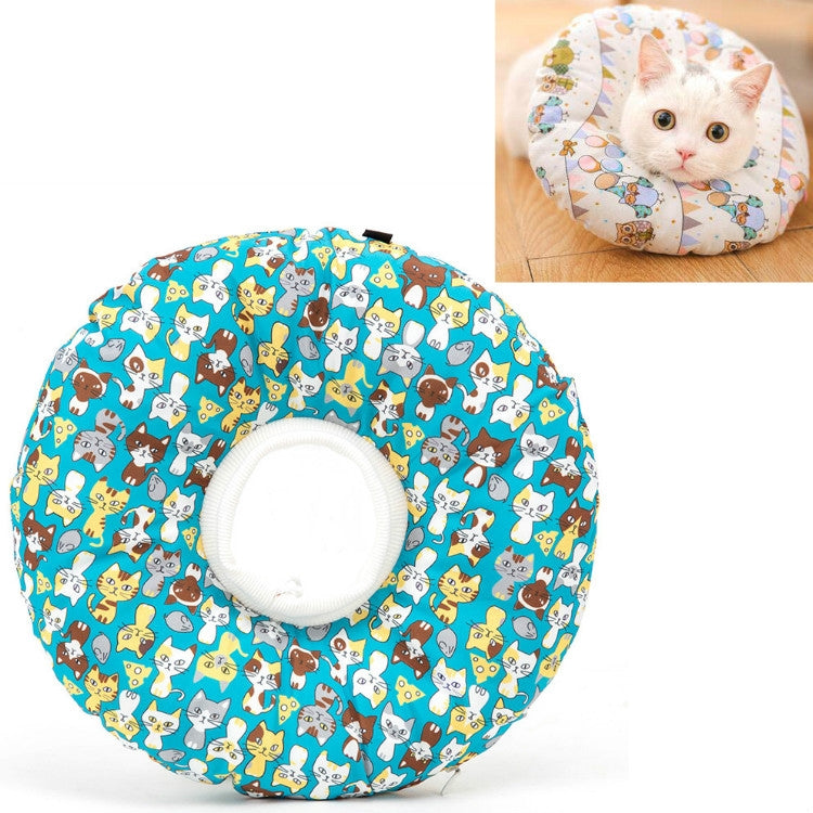 Cat Supplies Detachable Waterproof Anti-Bite Anti-Licking Collar Cat Circle Neck Headgear, XS, S, M, L, XL, XXL