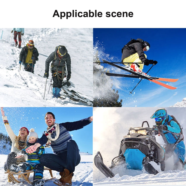 Winter Thermal Ski Gloves Outdoor Waterproof Velvet Gloves Thickening Touch Screen Motorcycle Gloves