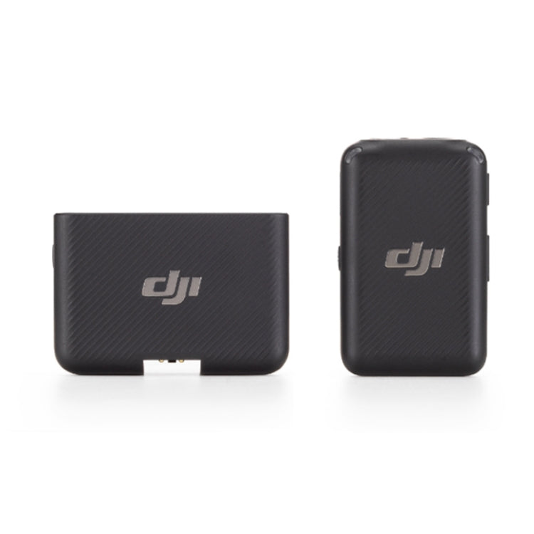 ميكروفون DJI الأصلي اللاسلكي مع شاشة OLED تعمل باللمس، 2 جهاز إرسال وجهاز استقبال واحد، 1 جهاز إرسال وجهاز استقبال واحد