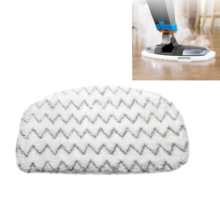 Steam Mop Cloth Cover Accessories For Bissell 1940/1440, 1 Stripe+1 White, Single Stripe, Single White