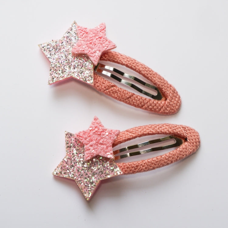 Christmas Hair Accessories Antlers Headband And Little Angel Hairpin Hair Band Combination Set, Pink, Grey